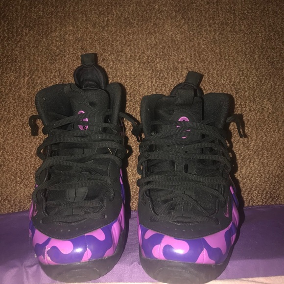 Nike Foams Purple Size 11 - Picture 3 of 4